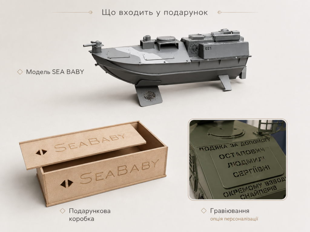 Що входить у подарунок від SteelArt